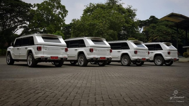 Pindad Siapkan Maung untuk Menteri, Beda Spesifikasi dengan Kendaraan Prabowo